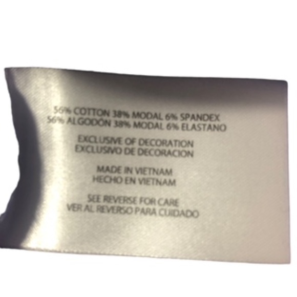 NWT Banana Republic Short Sleeve V-Neck Side Seam Slit Lavender Top Size M - Picture 8 of 9